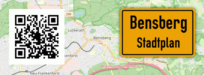 Stadtplan Bensberg