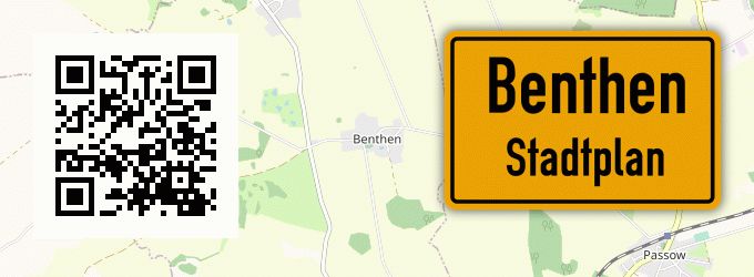 Stadtplan Benthen