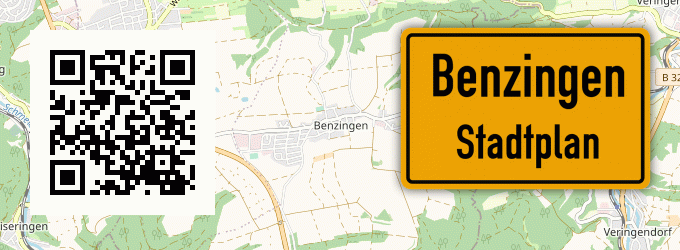 Stadtplan Benzingen