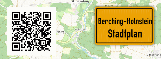 Stadtplan Berching-Holnstein