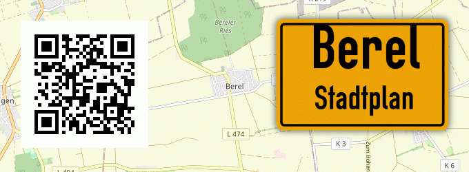 Stadtplan Berel