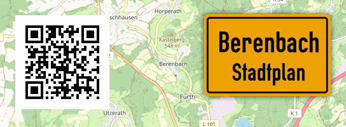 Stadtplan Berenbach