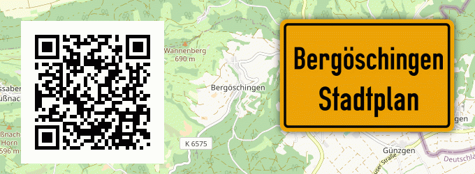 Stadtplan Bergöschingen