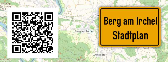 Stadtplan Berg am Irchel