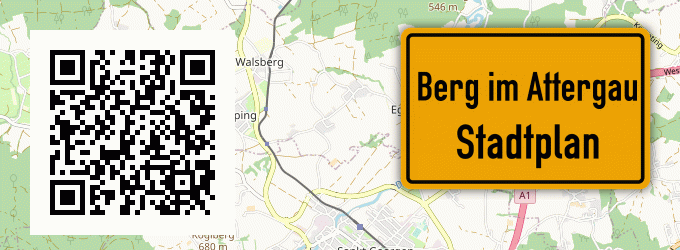Stadtplan Berg im Attergau