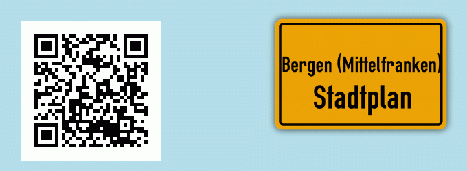 Stadtplan Bergen (Mittelfranken)