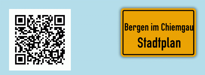Stadtplan Bergen im Chiemgau