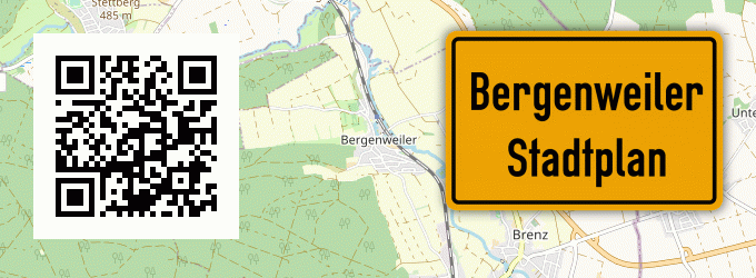 Stadtplan Bergenweiler