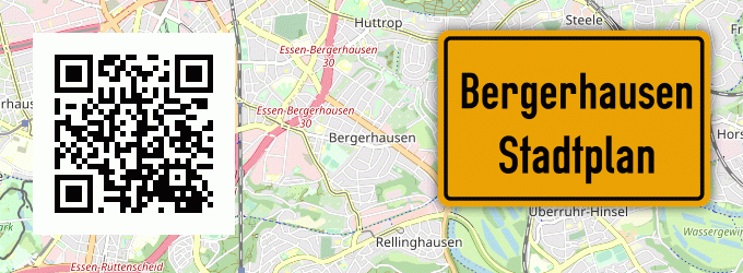 Stadtplan Bergerhausen