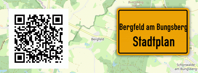 Stadtplan Bergfeld am Bungsberg