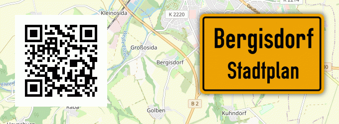 Stadtplan Bergisdorf