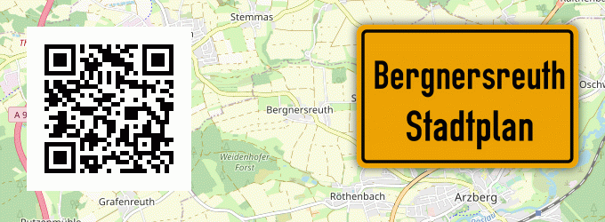 Stadtplan Bergnersreuth