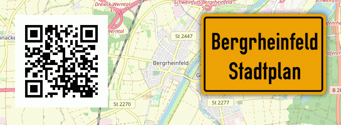 Stadtplan Bergrheinfeld