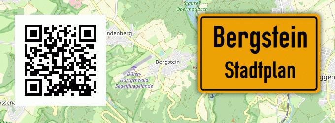 Stadtplan Bergstein
