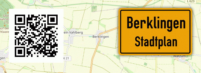Stadtplan Berklingen
