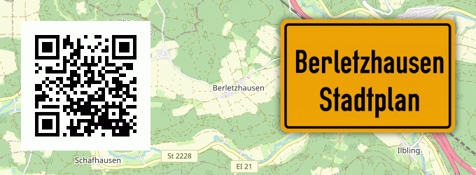 Stadtplan Berletzhausen
