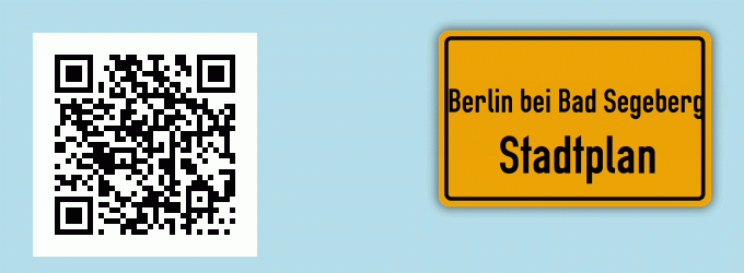 Stadtplan Berlin bei Bad Segeberg