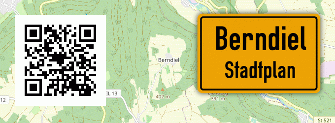 Stadtplan Berndiel