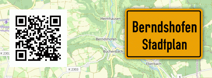 Stadtplan Berndshofen