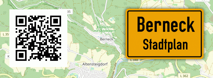 Stadtplan Berneck