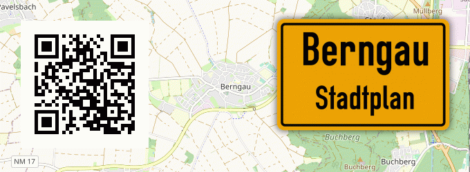 Stadtplan Berngau