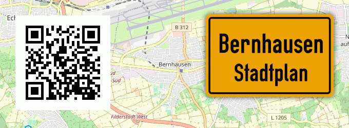 Stadtplan Bernhausen