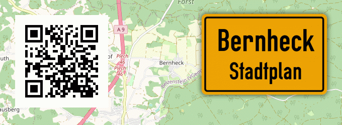 Stadtplan Bernheck