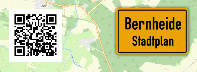 Stadtplan Bernheide