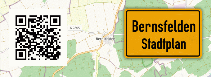 Stadtplan Bernsfelden