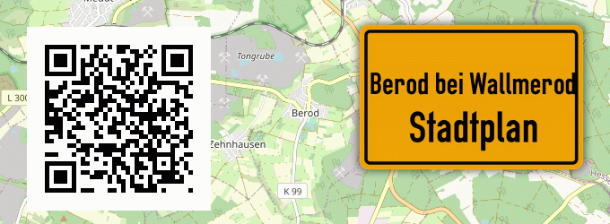 Stadtplan Berod bei Wallmerod