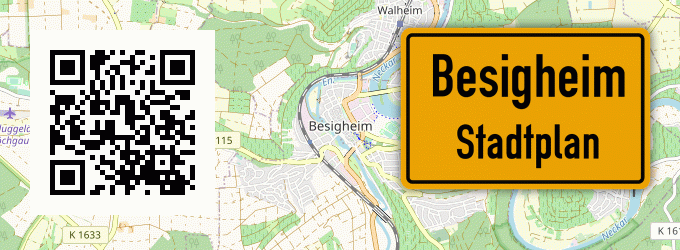 Stadtplan Besigheim
