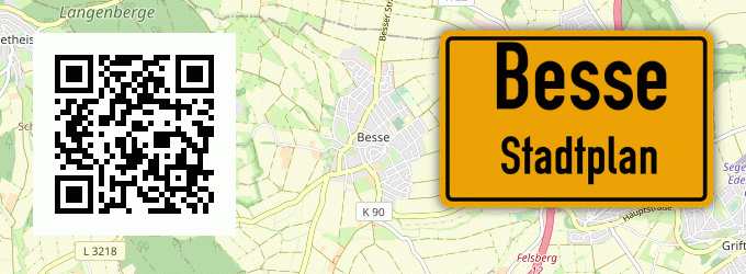 Stadtplan Besse, Hessen