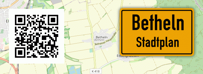 Stadtplan Betheln