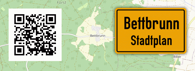 Stadtplan Bettbrunn