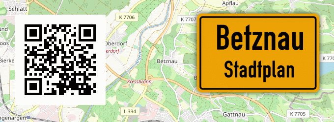 Stadtplan Betznau