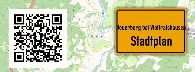Stadtplan Beuerberg bei Wolfratshausen