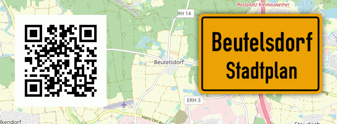 Stadtplan Beutelsdorf
