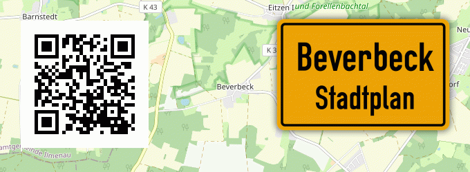 Stadtplan Beverbeck