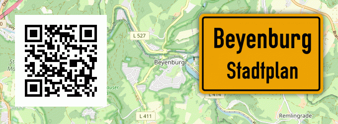 Stadtplan Beyenburg