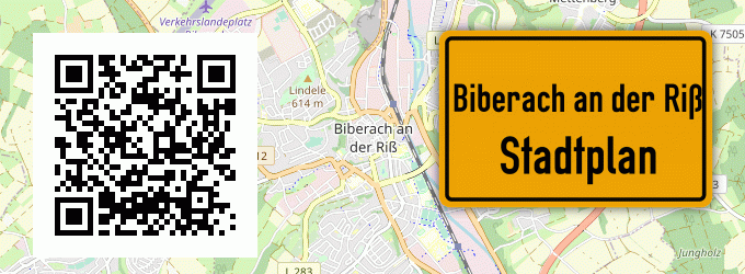 Stadtplan Biberach an der Riß