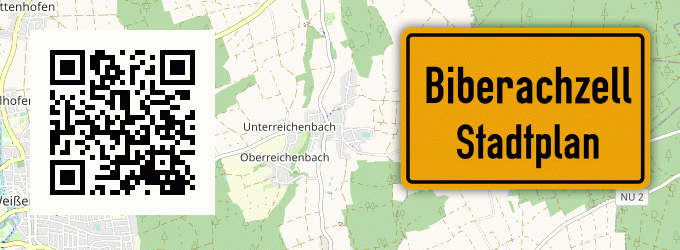 Stadtplan Biberachzell