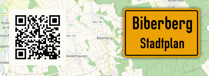 Stadtplan Biberberg