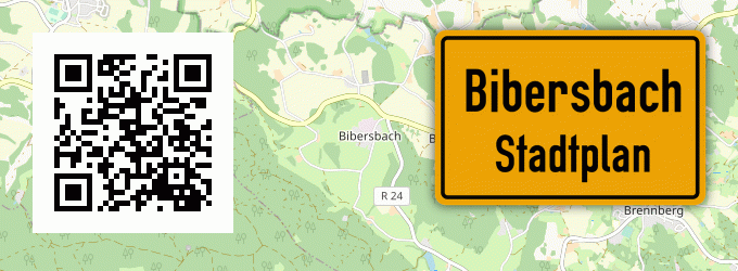 Stadtplan Bibersbach