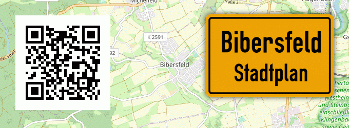Stadtplan Bibersfeld
