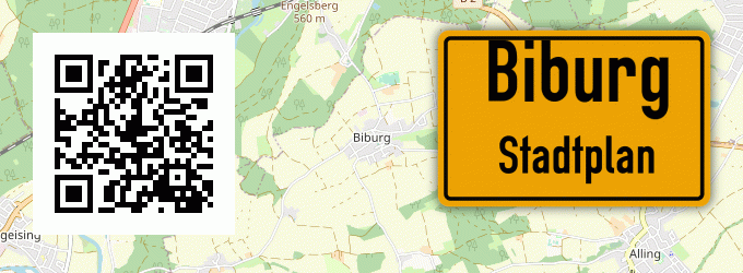Stadtplan Biburg