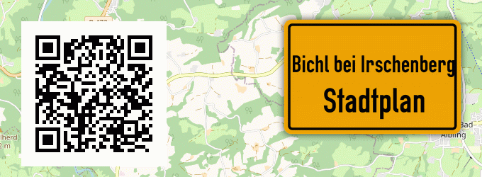 Stadtplan Bichl bei Irschenberg
