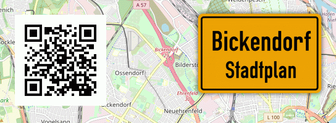 Stadtplan Bickendorf