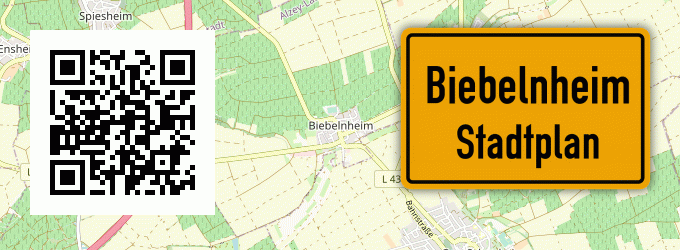 Stadtplan Biebelnheim