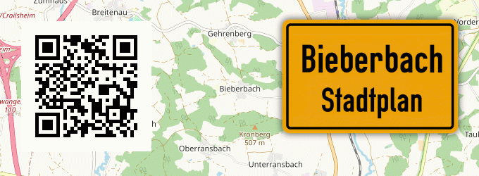 Stadtplan Bieberbach