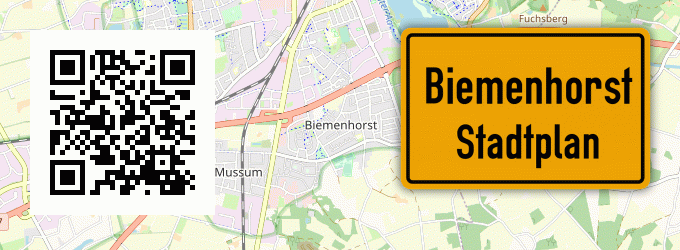 Stadtplan Biemenhorst